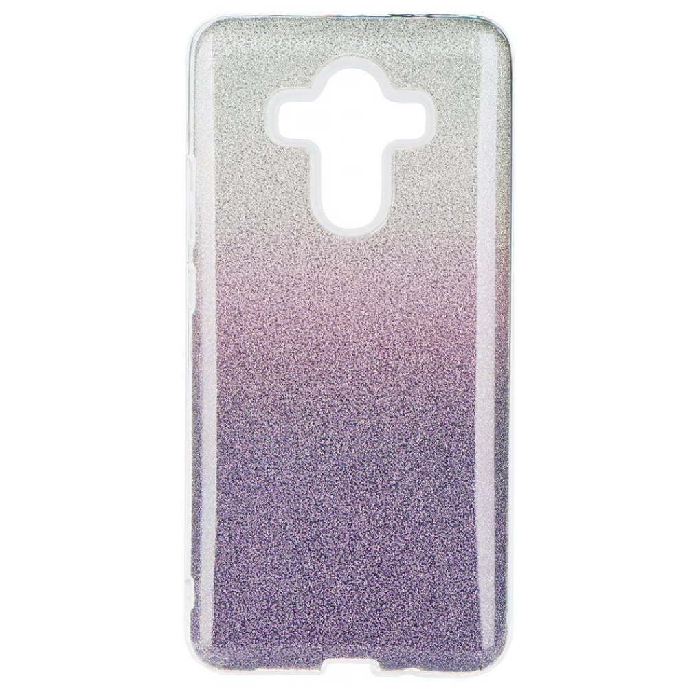 FORCELL Shining csillogó hátlap tok Huawei Mate 30 Lite lila-ezüst
