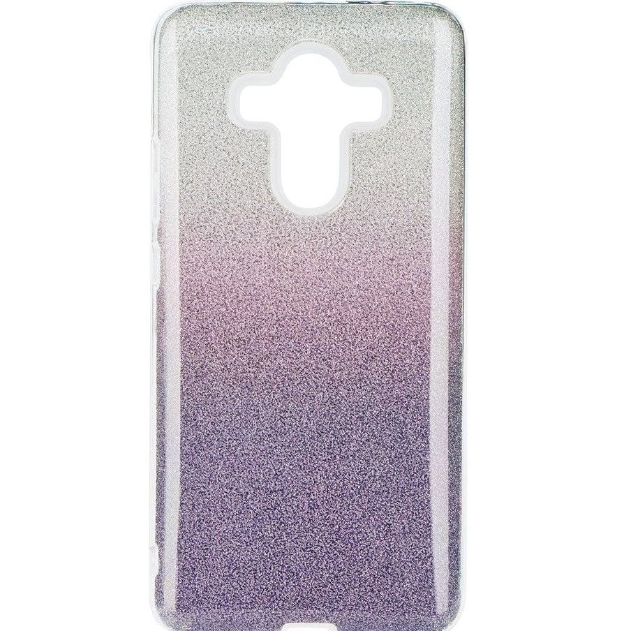 FORCELL Shining csillogó hátlap tok Samsung Galaxy A10s ezüst-lila