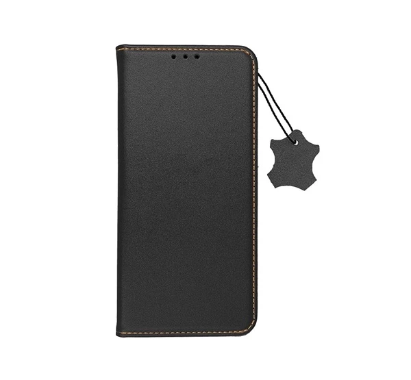 FORCELL Smart Pro bőr flip tok Xiaomi Redmi Note 13 5G fekete