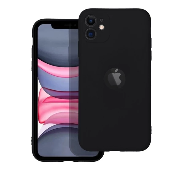 FORCELL Soft szilikon hátlap tok Apple iPhone 11 Pro Max fekete