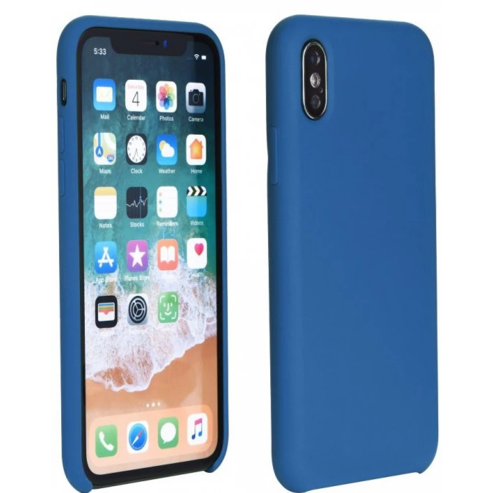 FORCELL Soft Touch szilikon hátlap iPhone 11 Pro Max kék