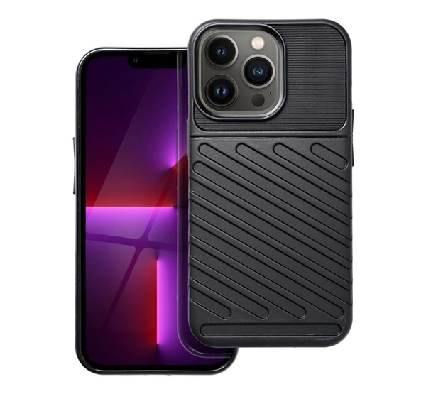 FORCELL Thunder hátlap tok Apple iPhone 13 Pro fekete