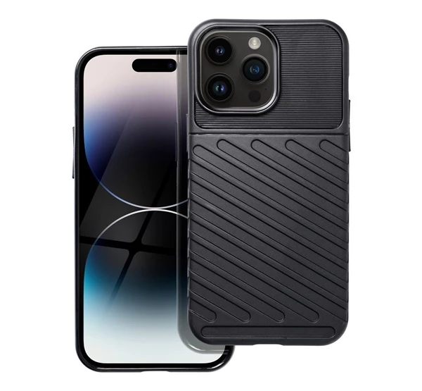 FORCELL Thunder hátlap tok Apple iPhone 14 Pro Max fekete