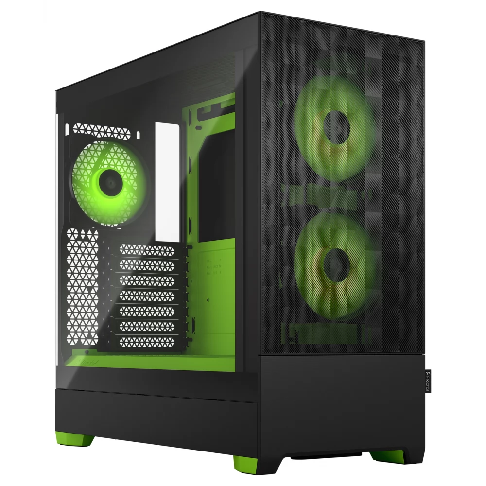 FRACTAL DESIGN Pop Air RGB Green Core ablakos