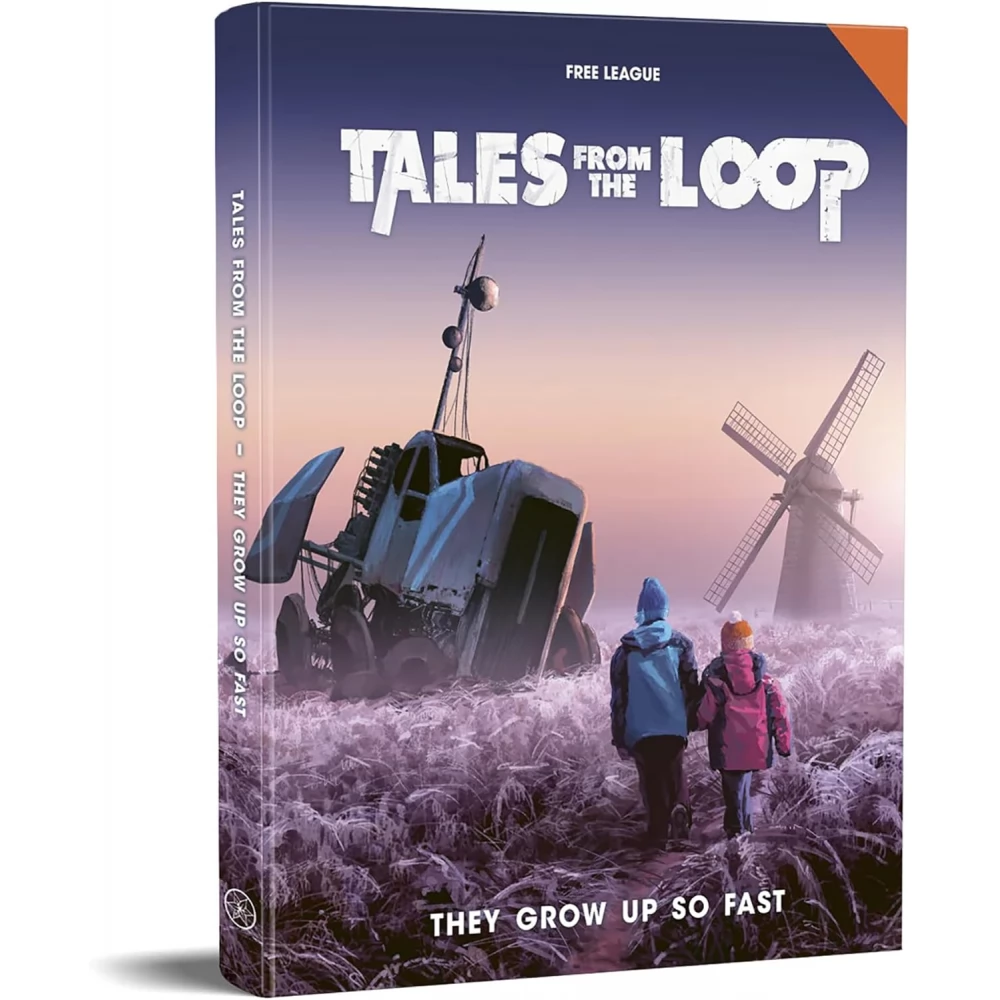 FREE LEAGUE Tales From The Loop RPG - They Grow Up So Fast kalandjáték könyv