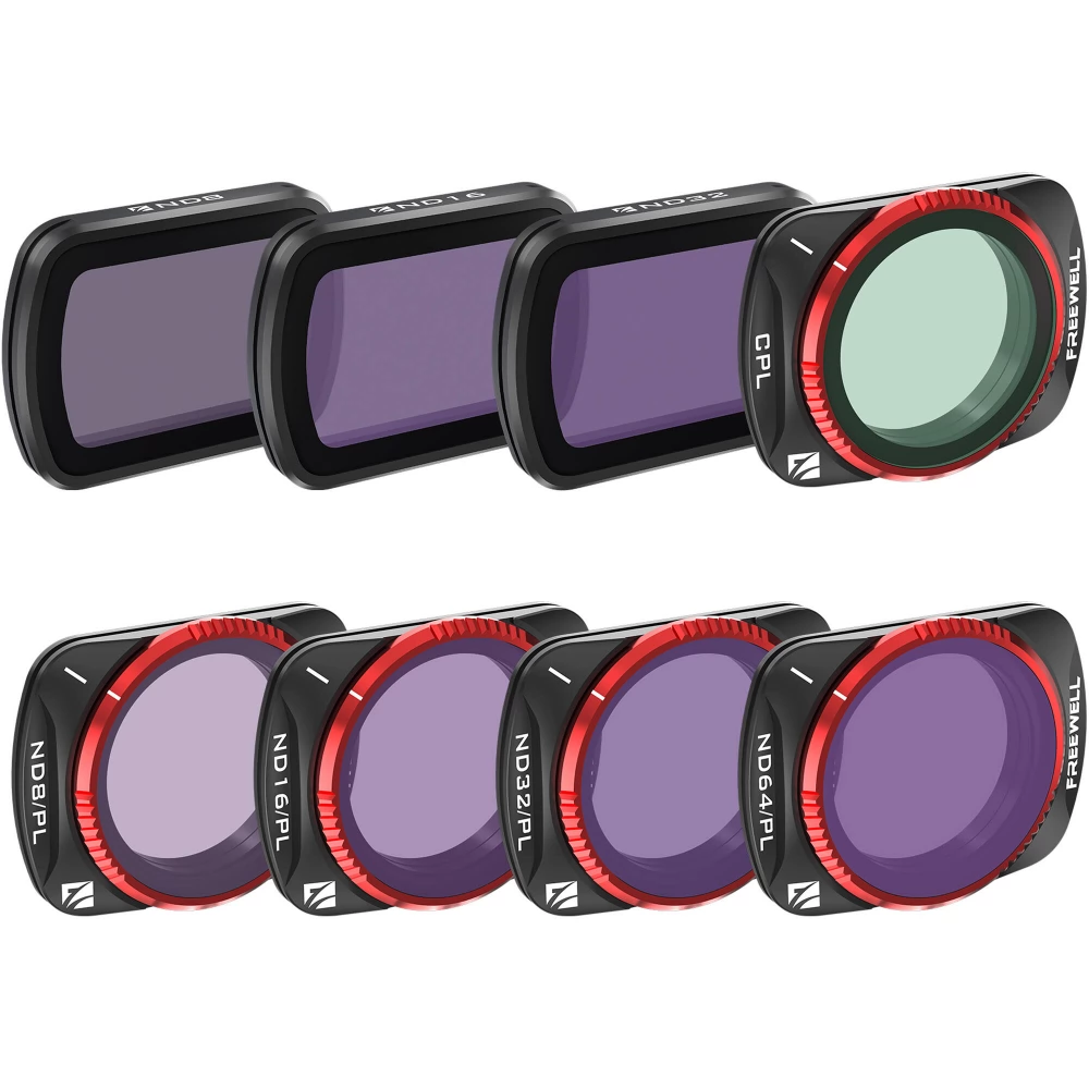 FREEWELL 8 db-os All Day szűrő csomag DJI Osmo Pocket 3