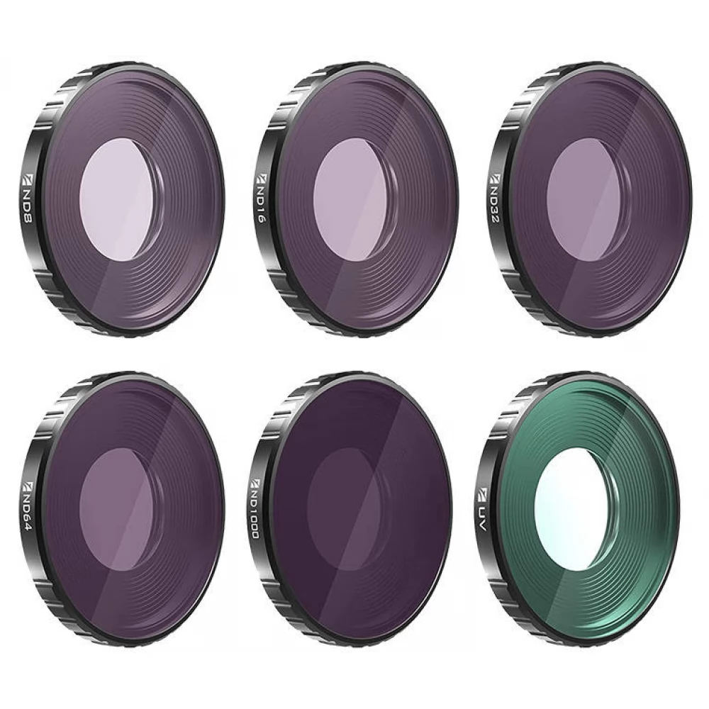 FREEWELL DJI ACTION 3 Filters All Day for (6 Pack)