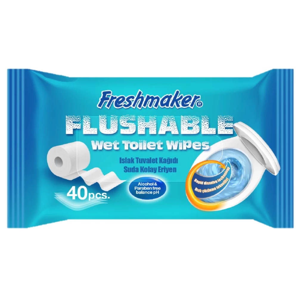 FRESHMAKER Freshmaker nedves toalett papír 40 db