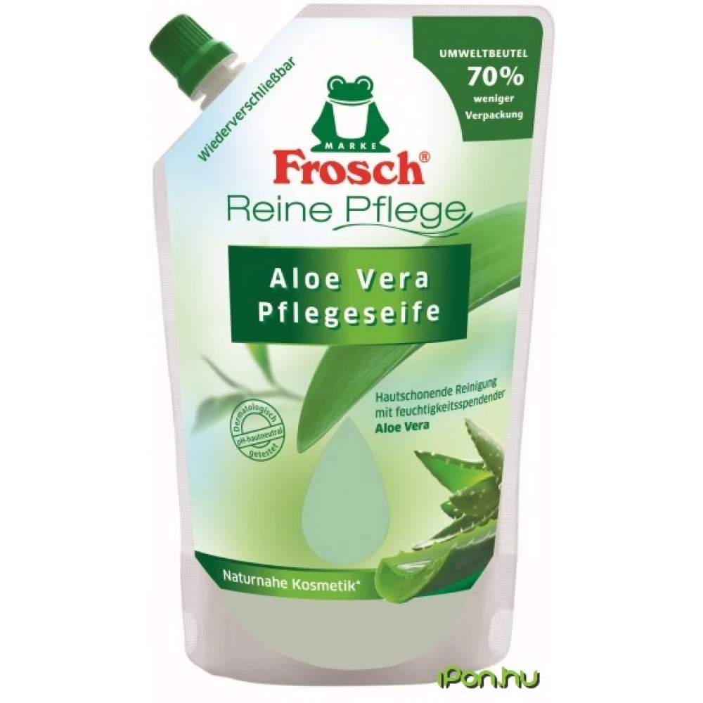 FROSCH Folyékony szappan utántöltő 0.5L aloe vera