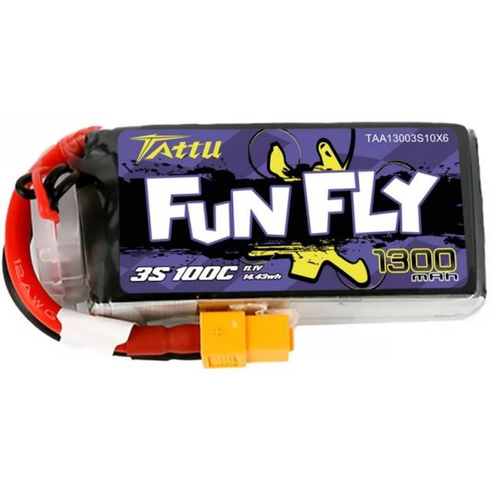 Funfly 1300mAh 11.1V 100C 3S1P