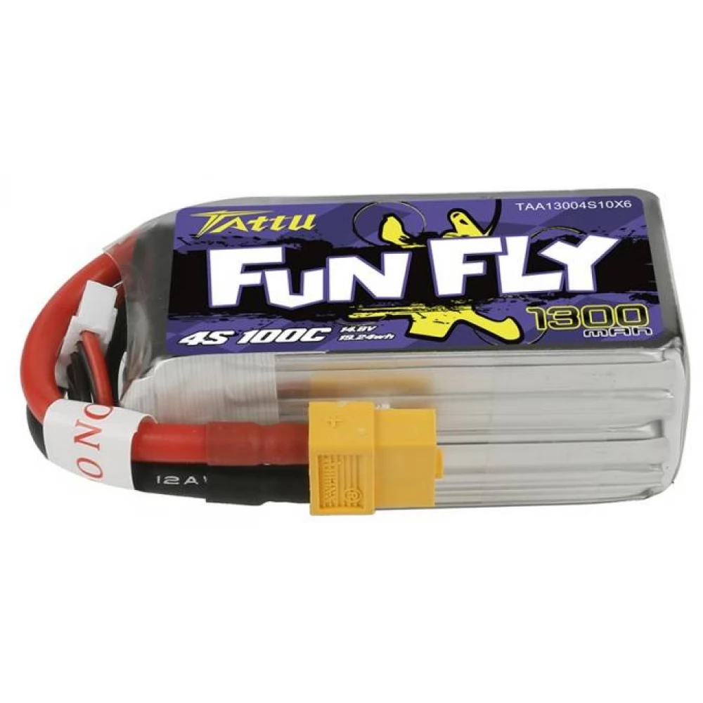 Funfly 1300mAh 14.8V 100C 4S1P