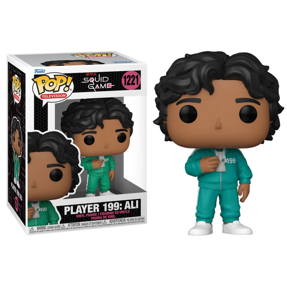 FUNKO Pop Squid Game Player 199 Ali figura