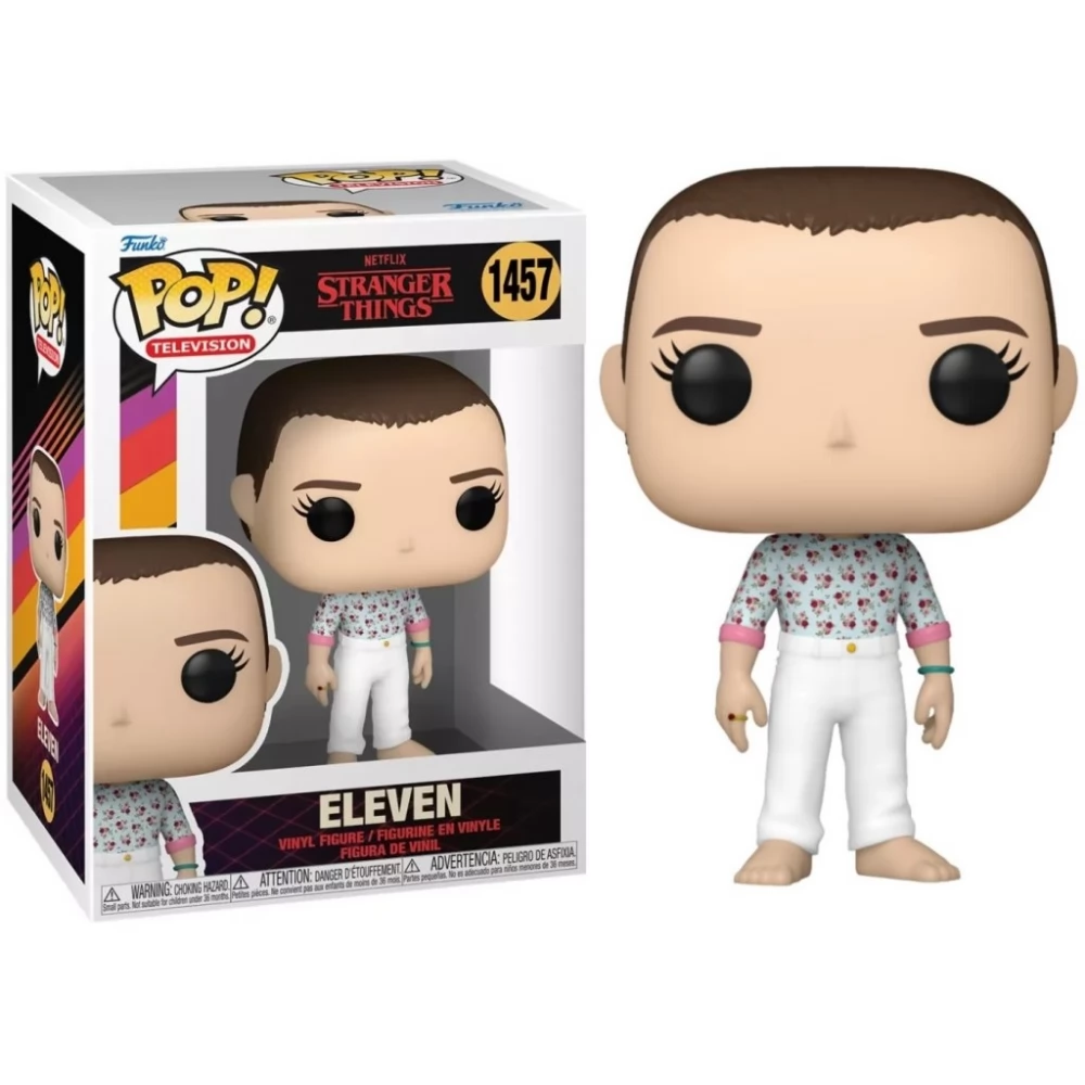 FUNKO Pop Television Netflix Stranger Things - Eleven figura virág mintás pólós változat