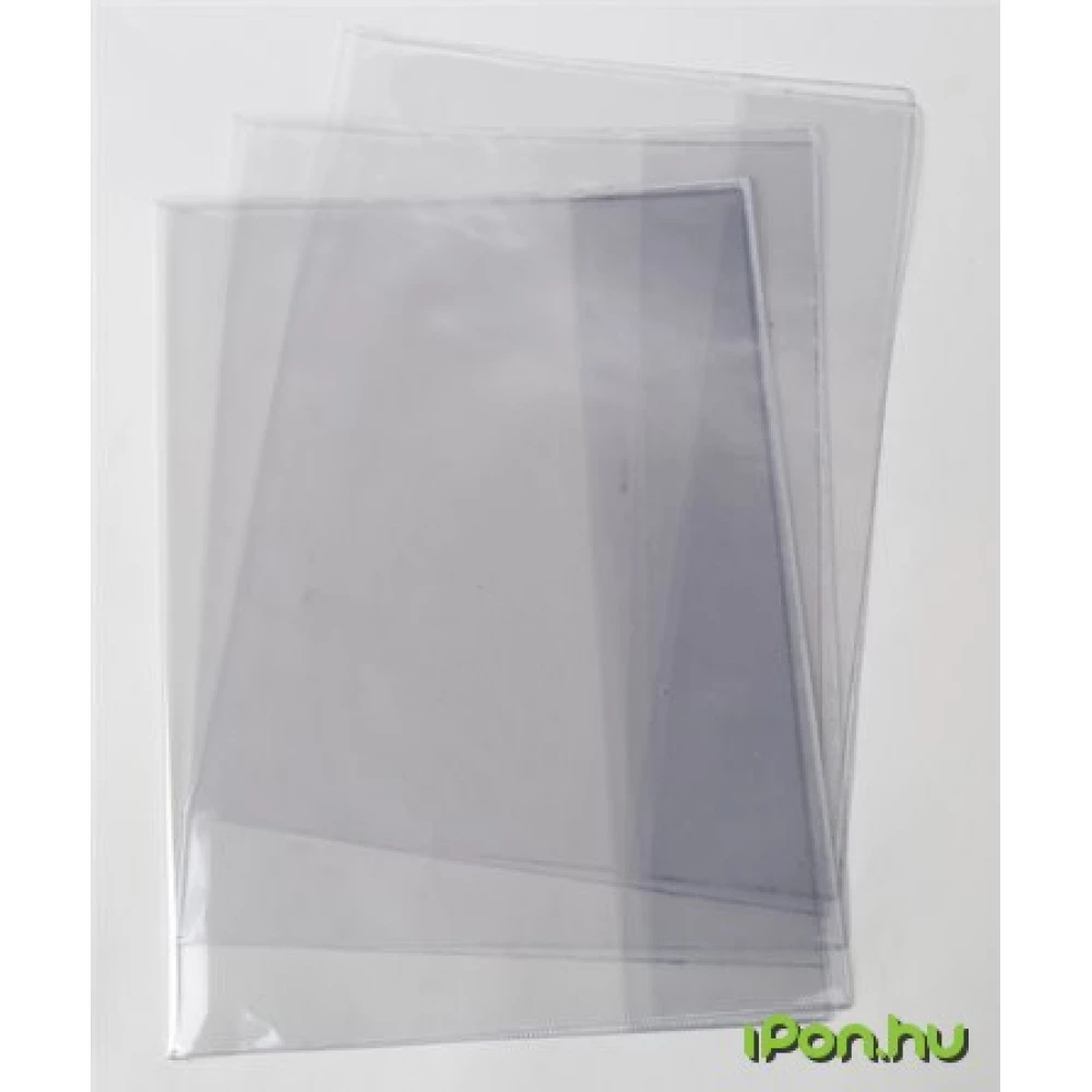 Füzetborító A4 PVC 90 mikronos víztiszta v2
