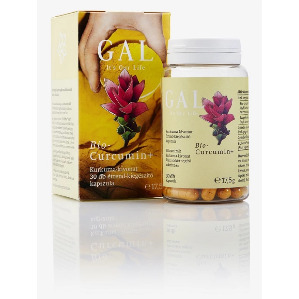 Gal bio curcumin+ kapszula 30 db