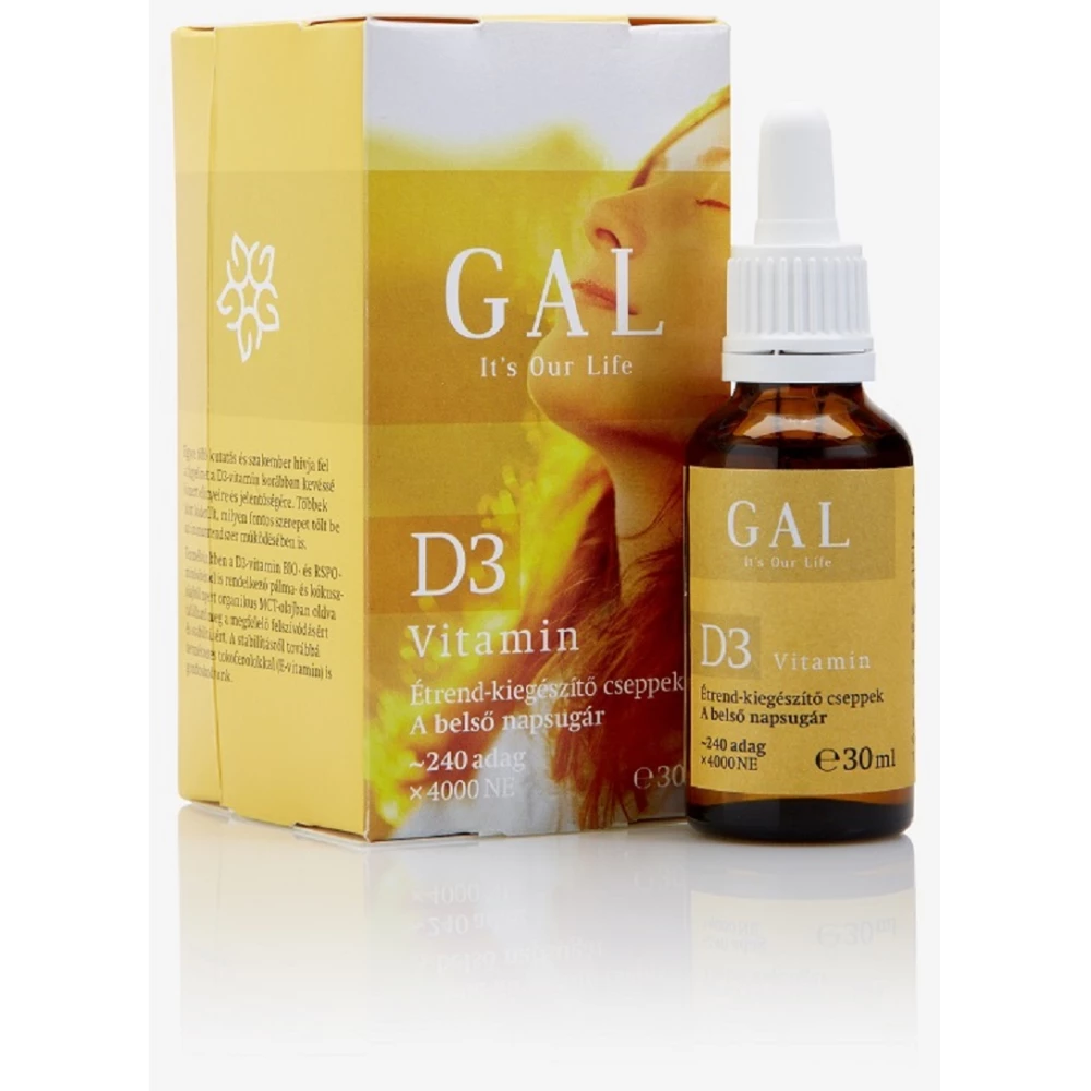 Gal d3 vitamin csepp 30 ml