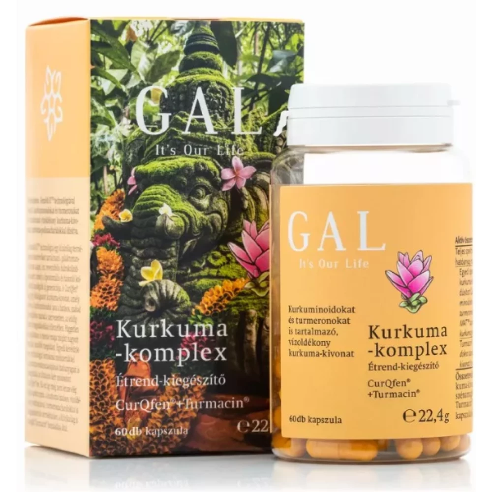 Gal kurkuma-komplex kapszula 60 db