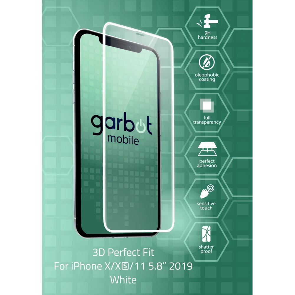 GARBOT 9H 3D Screen Protector for iPhone X/XS/11