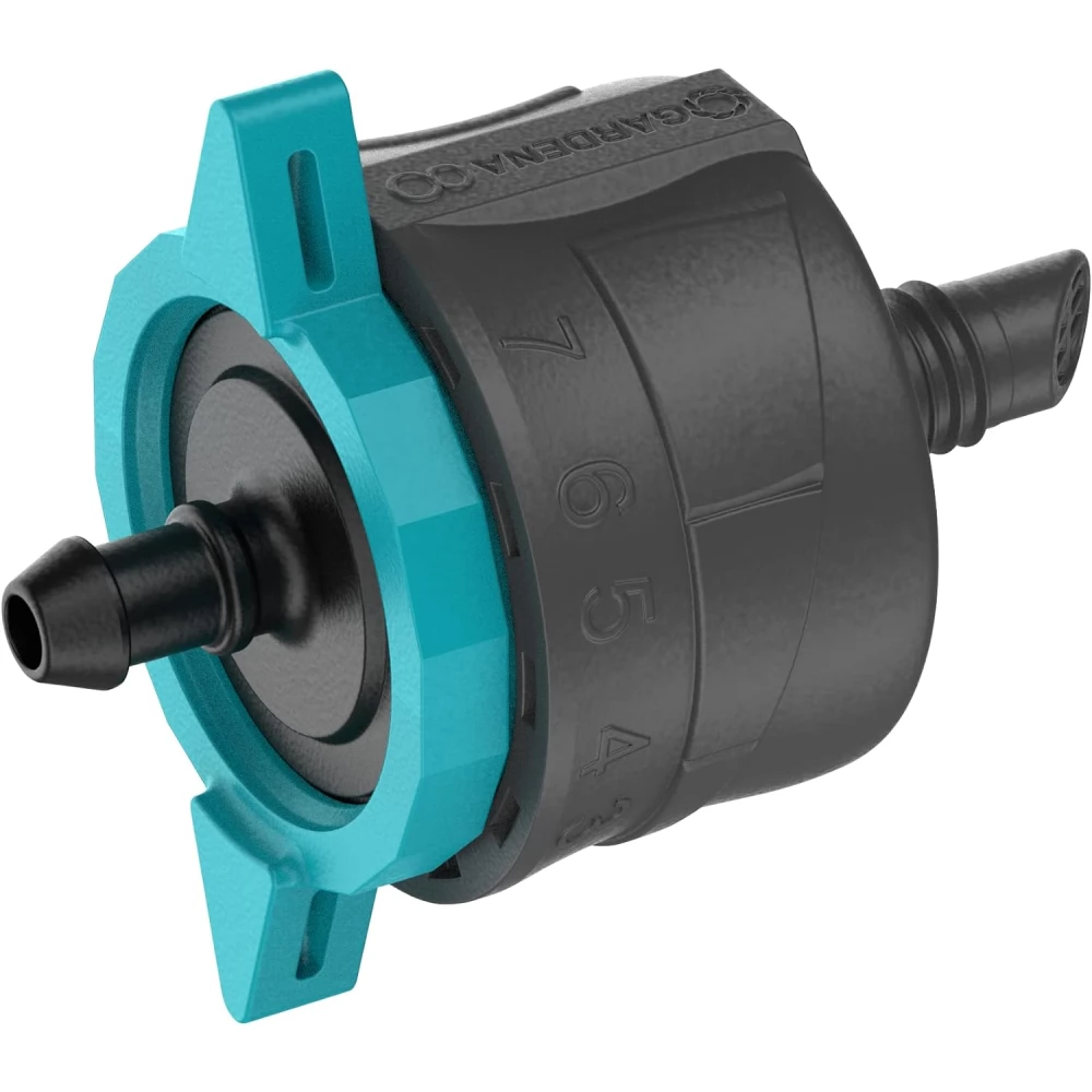 GARDENA 13304-20 Micro-Drip-System Öntözőrendszer állítható Csepegtetőfej nyomáscsökkentővel (5db / csomag)