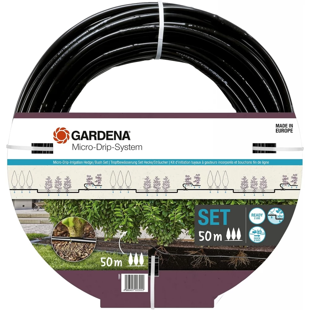 GARDENA 13504-20 Micro-Drip-System Föld feletti és alatti csepegtetőcső - 50 méter