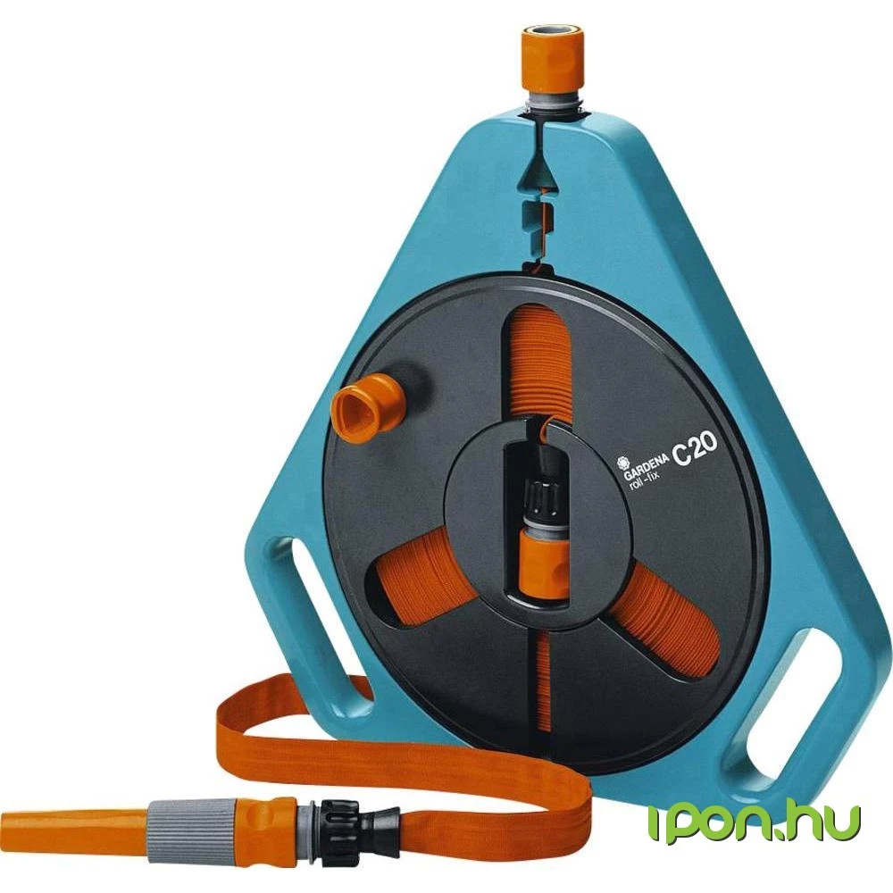 GARDENA 757 Classic Roll-Fix-Flat tömlődob C20