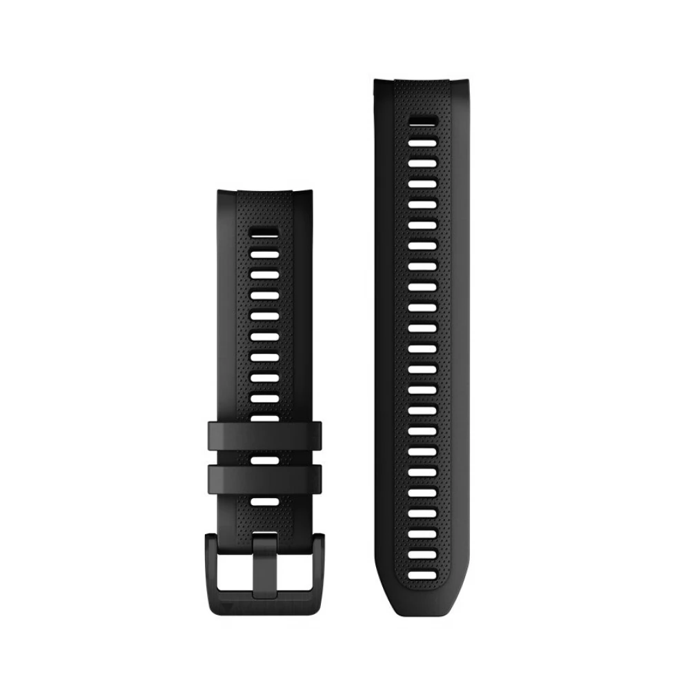GARMIN Approach S70 óraszíj 22mm fekete szilikon