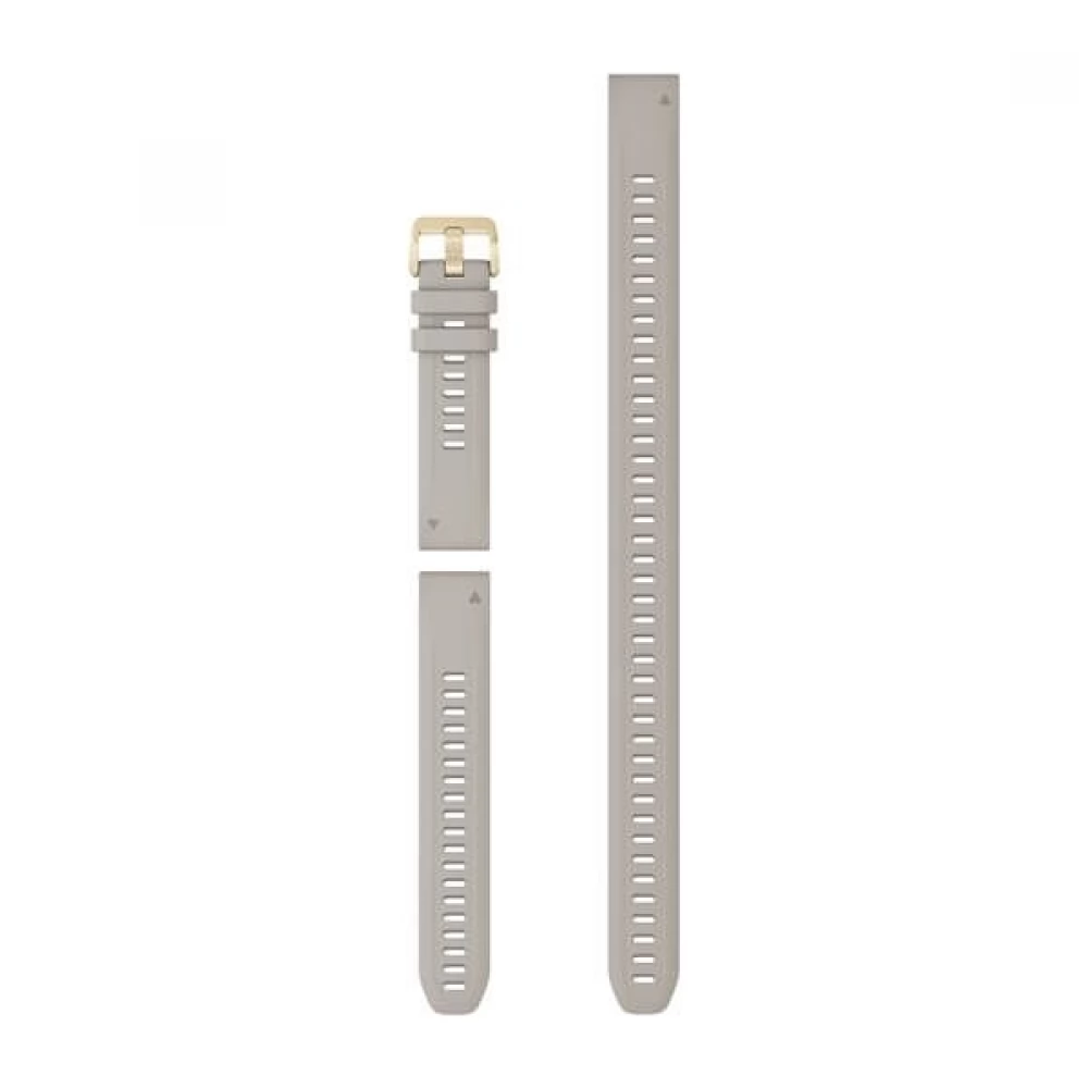 GARMIN Descent Mk2S óraszíj LightSand szilikon óraszíj-toldóval