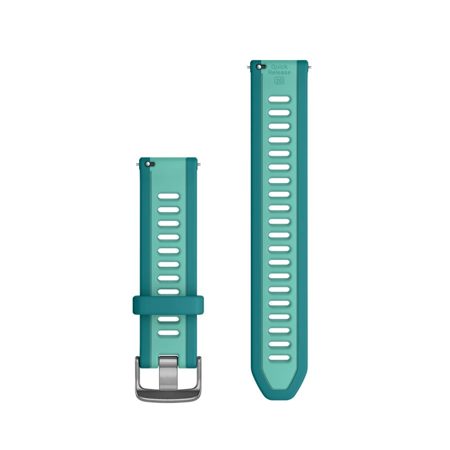 GARMIN Forerunner 165 óraszíj 20mm türkiz-aqua (Quick Release)