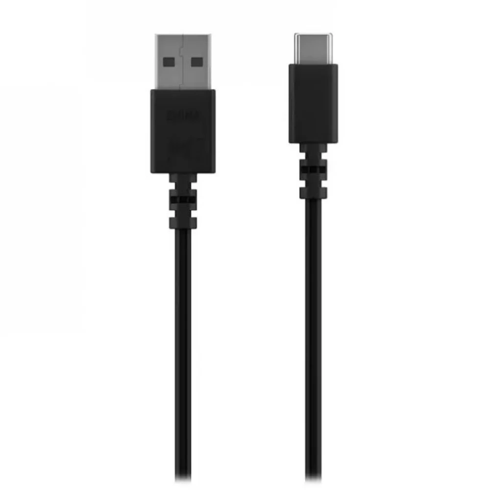 GARMIN USB-C USB-A USB 2.0 töltőkábel 0.5m fekete