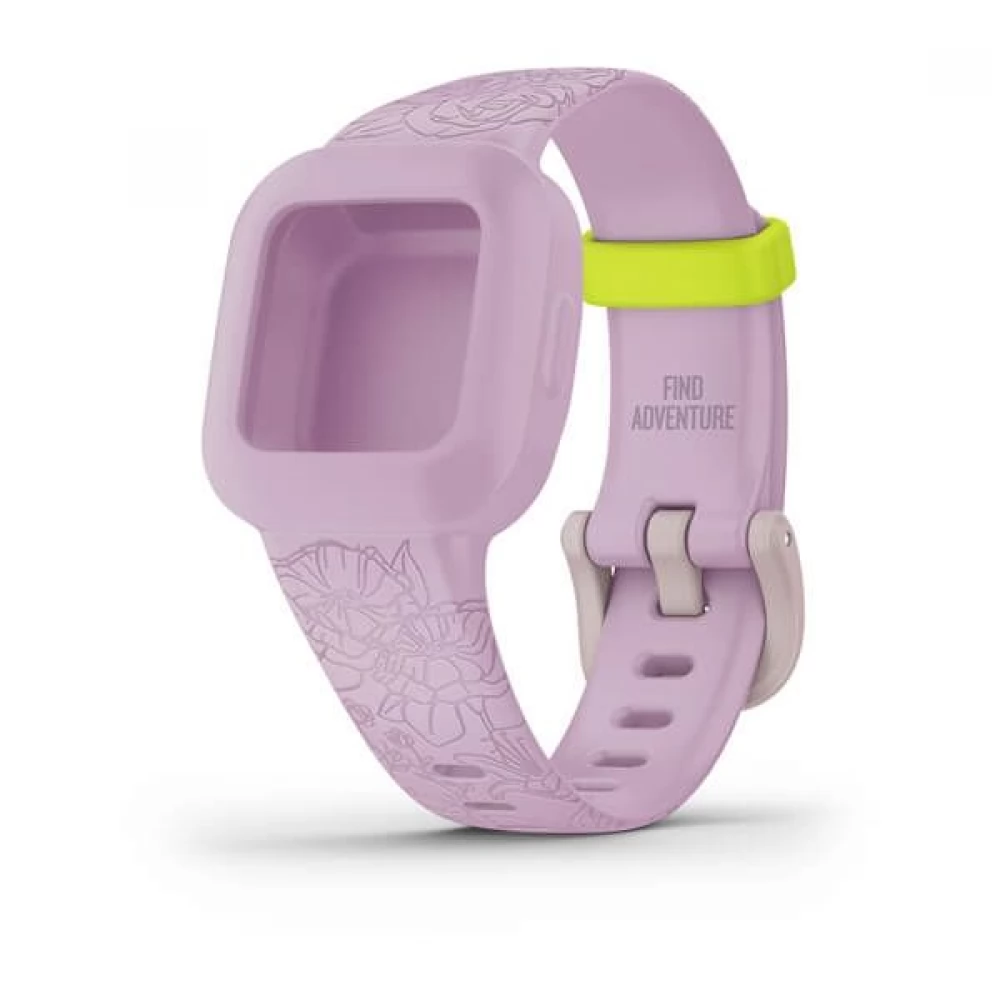 GARMIN Vívofit jr.3 óraszíj Lila virág