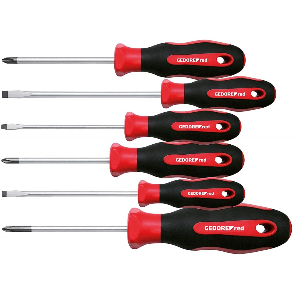 GEDORE Red 2K Csavarhúzó Készlet 6 részes