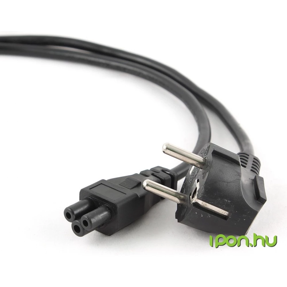 GEMBIRD 230V-os IEC Tápkábel Fekete 3m PC-186-ML12-3M