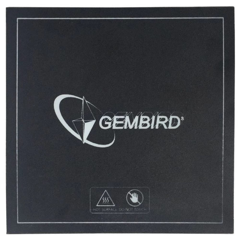 GEMBIRD 3D Nyomtató felület 155x155mm