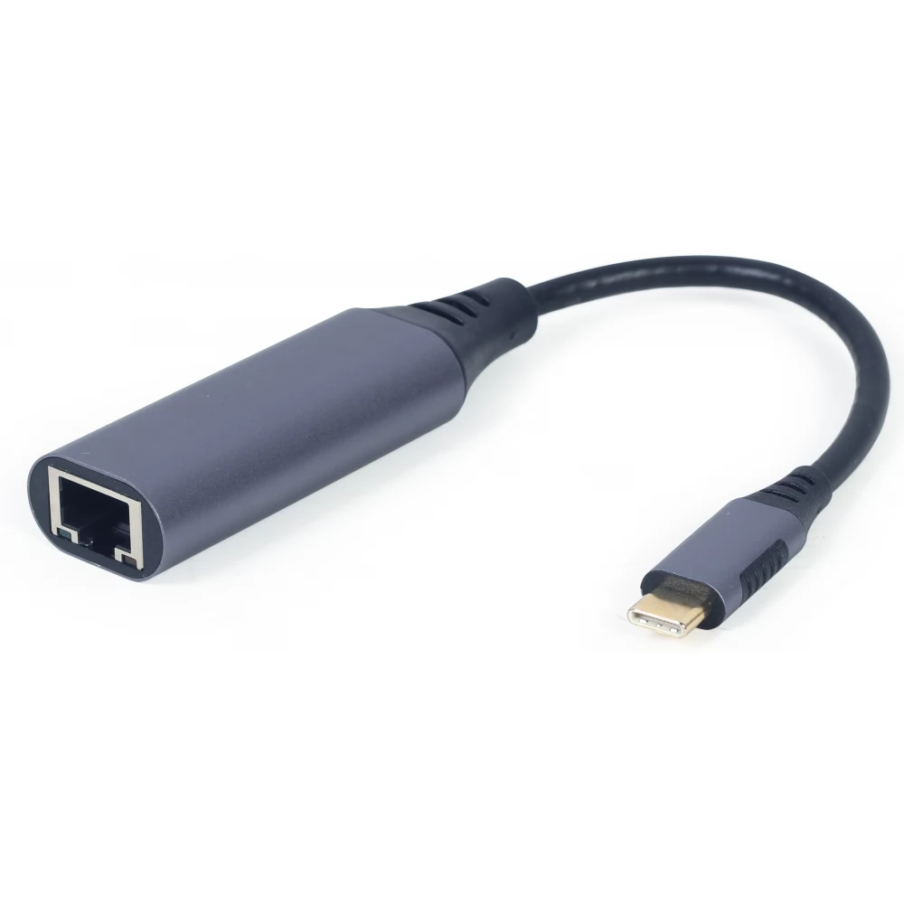 GEMBIRD A-USB3C-LAN-01 USB 3.1 Type C UTP Átalakító 15cm 1Gbps szürke