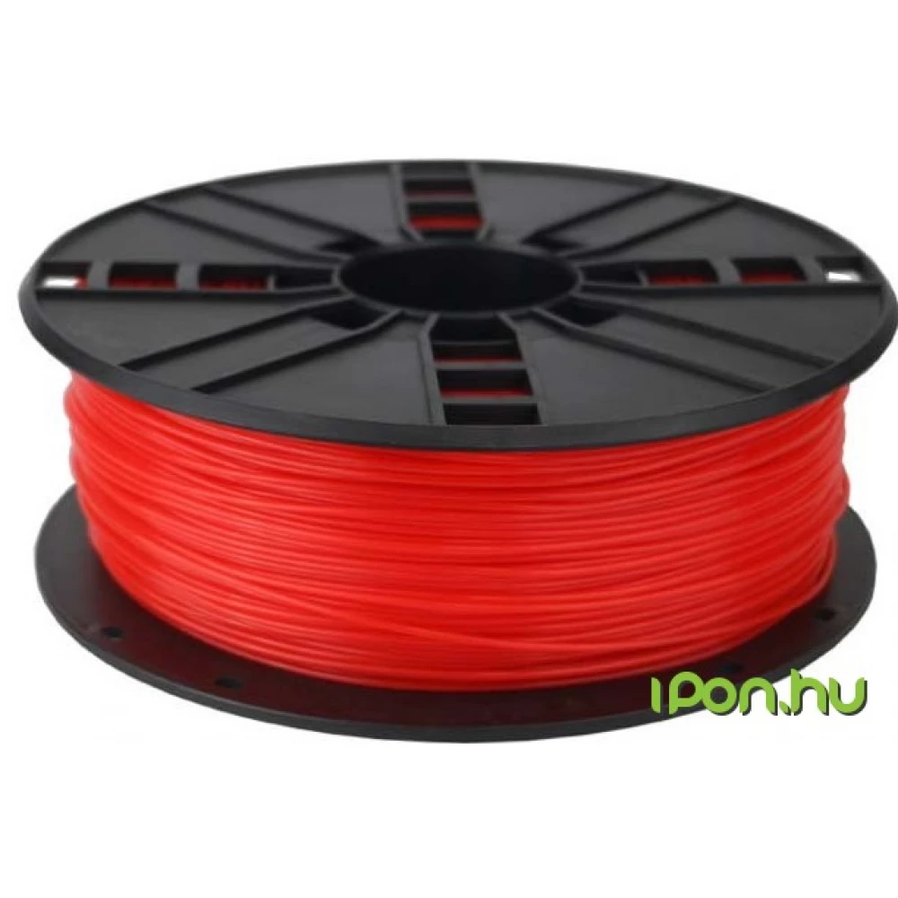 GEMBIRD ABS 1.75 mm fluoreszkáló piros