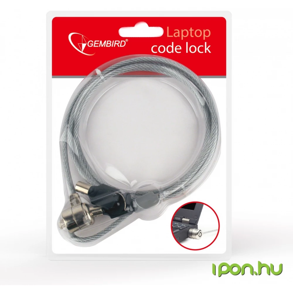 GEMBIRD Cable lock for notebooks (key lock)