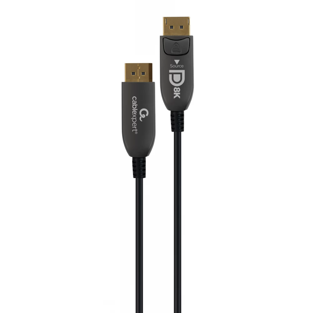 GEMBIRD DisplayPort 1.4 Összekötő Fekete 10m CC-DP8K-AOC-10M