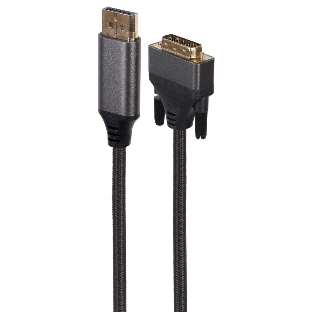 GEMBIRD DisplayPort DVI-D Átalakító Fekete 1.8m CC-DPM-DVIM-4K-6
