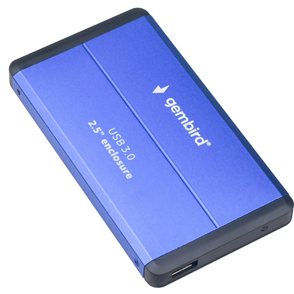 GEMBIRD EE2-U3S-2 USB 3.0 2.5" enclosure kék