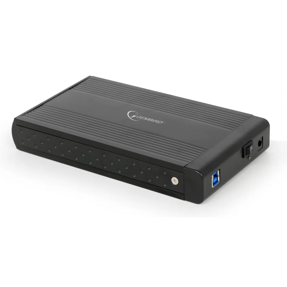 GEMBIRD EE3-U3S-3 3.5" SATA HDD - USB 3.0 mobil rack fekete