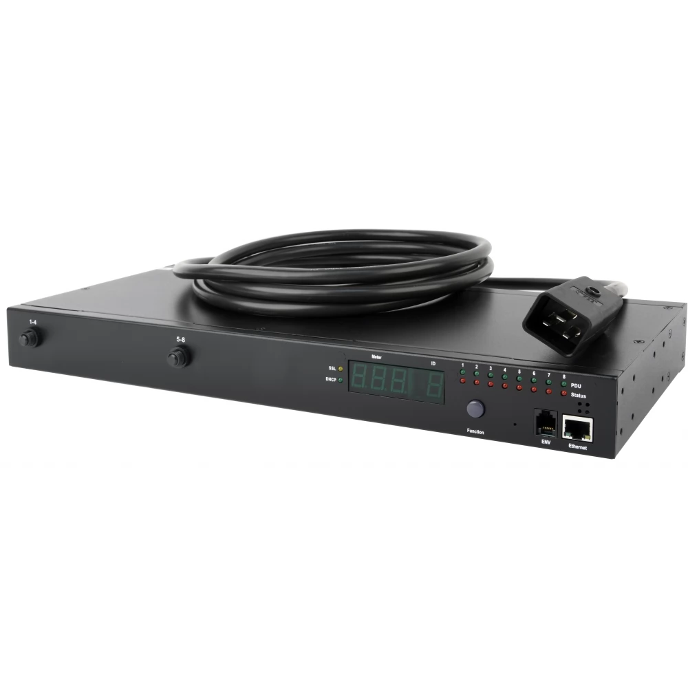 GEMBIRD EG-PDU-007 Per-outlet-metering power distribution unit (POM PDU)