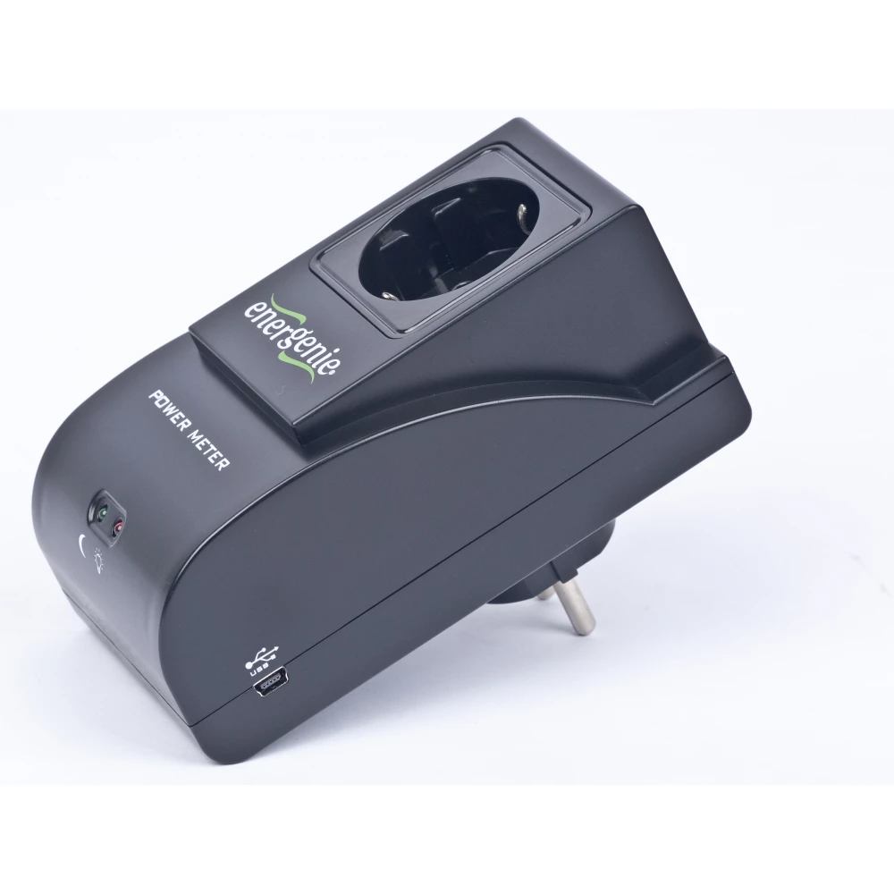 GEMBIRD EGM-PWML Fogyasztás mérő USB memóriával