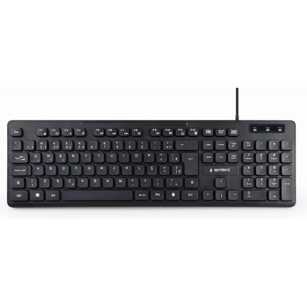 GEMBIRD KB-MCH-04 US Angol fekete