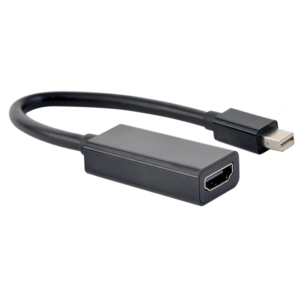 GEMBIRD Mini DisplayPort HDMI Átalakító Fekete 5cm A-mDPM-HDMIF4K-01