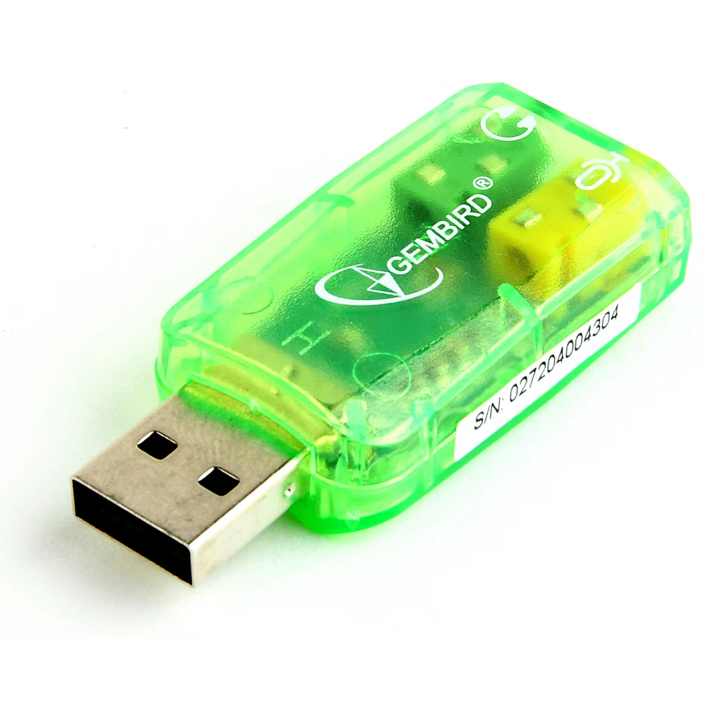 GEMBIRD SC-USB-01 Virtus USB sound card