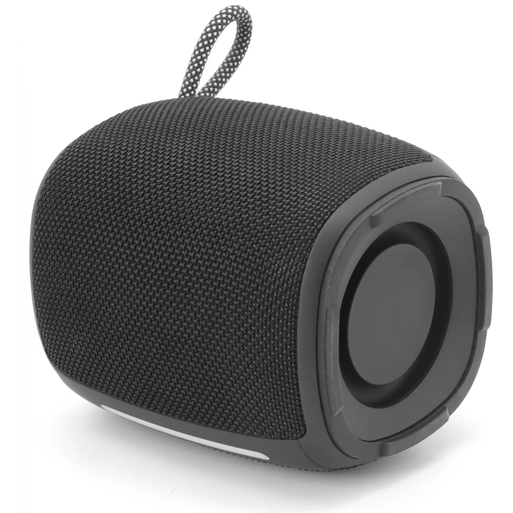 GEMBIRD SPK-BT-LED-03-BK Hordozható bluetooth hangszóró fekete