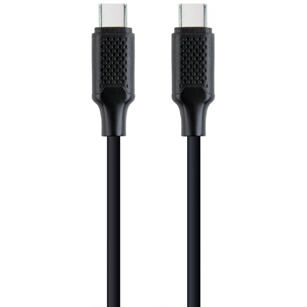 GEMBIRD USB 2.0 Type C Összekötő Fekete 1.5m CC-USB2-CMCM60-1.5M