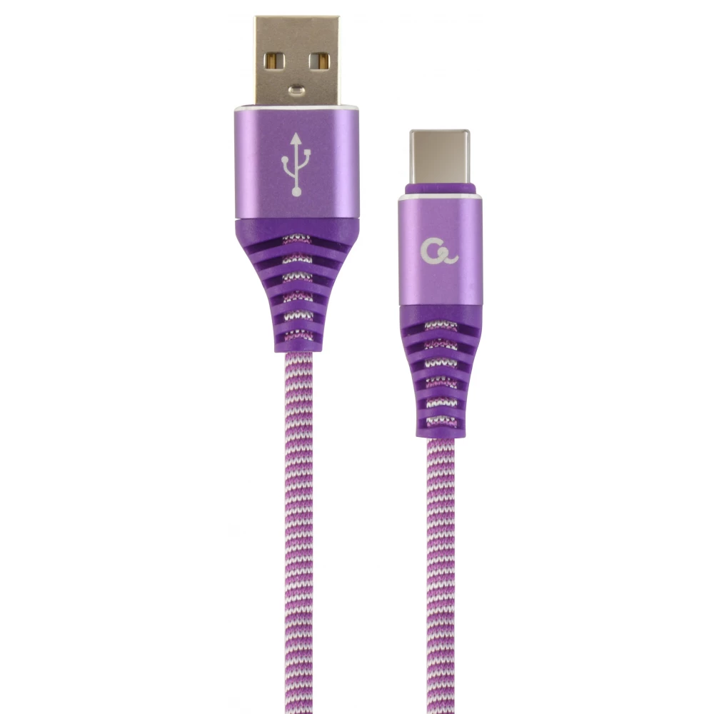 GEMBIRD USB 2.0 Type C Átalakító Lila 2m CC-USB2B-AMCM-2M-PW