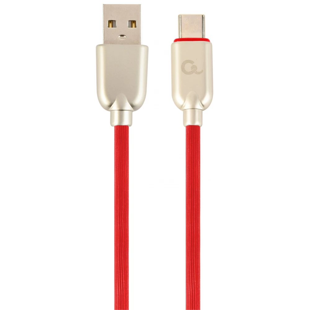 GEMBIRD USB 2.0 Type C Átalakító Piros 2m CC-USB2R-AMCM-2M-R