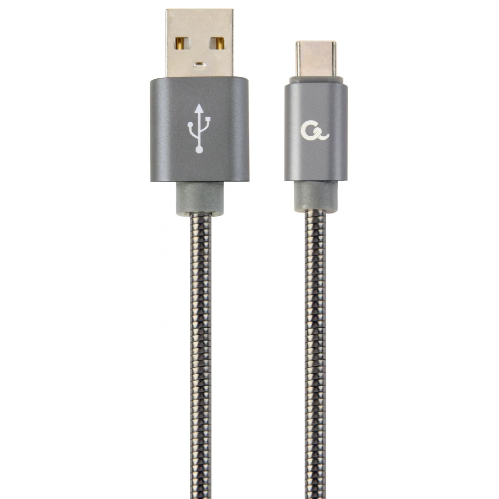 GEMBIRD USB 2.0 Type C Átalakító Szürke 1m CC-USB2S-AMCM-1M-BG